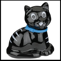 Black Cat Money Box
