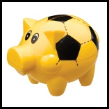 Felix-Pig-Football-Moneybox-Yellow