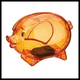 Maynard-Pig-Disco-Moneybox-Orange