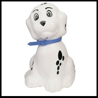 White Dog Money Box