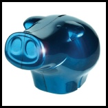 Frederick-Pig-Metallic-Moneybox-Blue