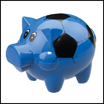 Felix-Pig-Football-Moneybox-Blue